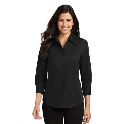 Port Authority Women's 3/4-Sleeve Easy Care Shirt.