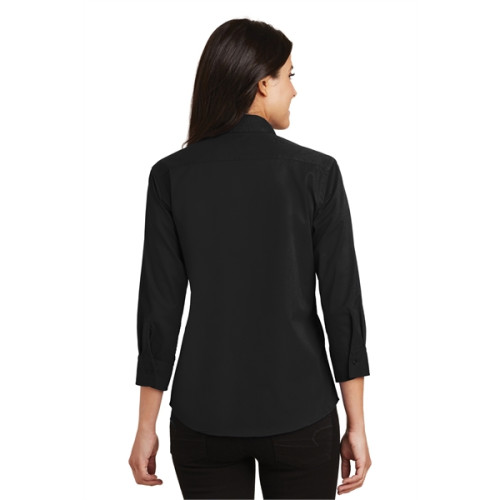 Port Authority Women's 3/4-Sleeve Easy Care Shirt.