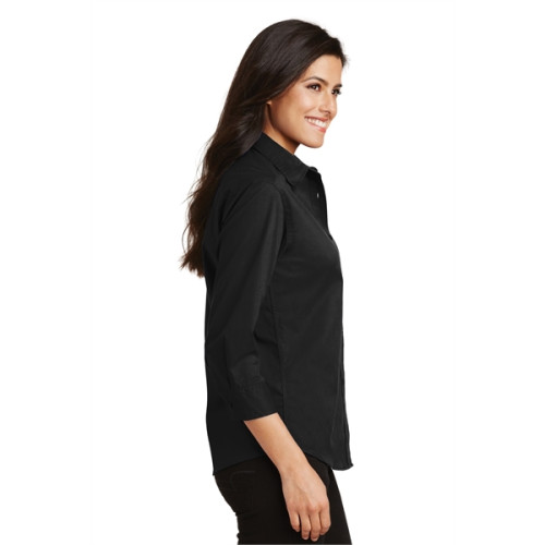 Port Authority Women's 3/4-Sleeve Easy Care Shirt.