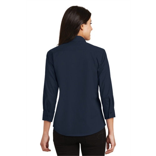 Port Authority Women's 3/4-Sleeve Easy Care Shirt.