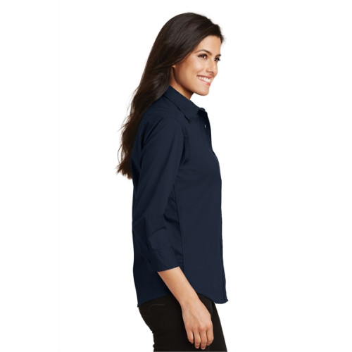 Port Authority Women's 3/4-Sleeve Easy Care Shirt.