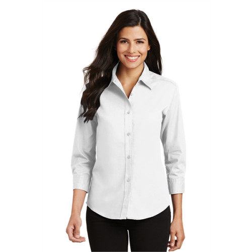 Port Authority Women's 3/4-Sleeve Easy Care Shirt.