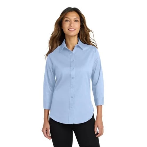 Port Authority Women's 3/4-Sleeve Easy Care Shirt.