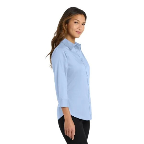 Port Authority Women's 3/4-Sleeve Easy Care Shirt.