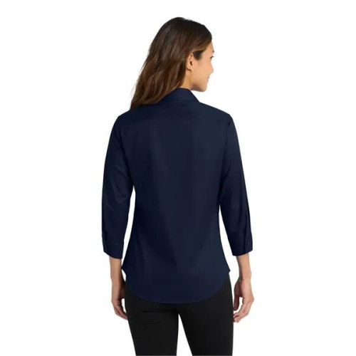 Port Authority Women's 3/4-Sleeve Easy Care Shirt.