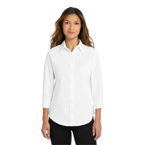 Port Authority Women's 3/4-Sleeve Easy Care Shirt.