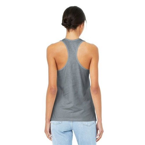 BELLA+CANVAS Women's Jersey Racerback Tank.