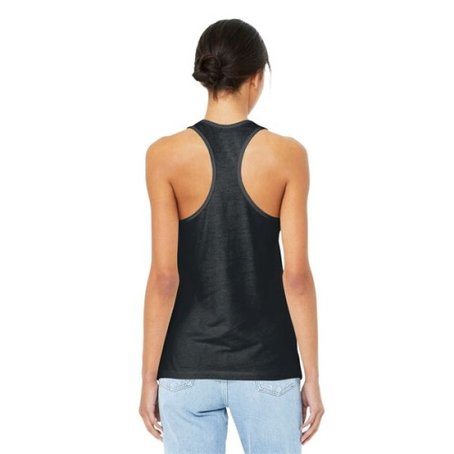 BELLA+CANVAS Women's Jersey Racerback Tank.