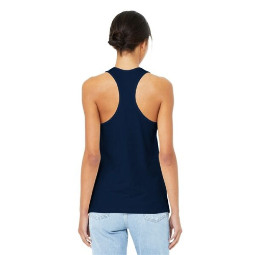 BELLA+CANVAS Women's Jersey Racerback Tank.