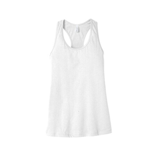 BELLA+CANVAS Women's Jersey Racerback Tank.