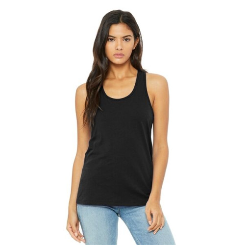 BELLA+CANVAS Women's Jersey Racerback Tank.