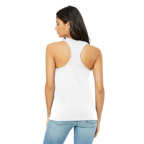 BELLA+CANVAS Women's Jersey Racerback Tank.