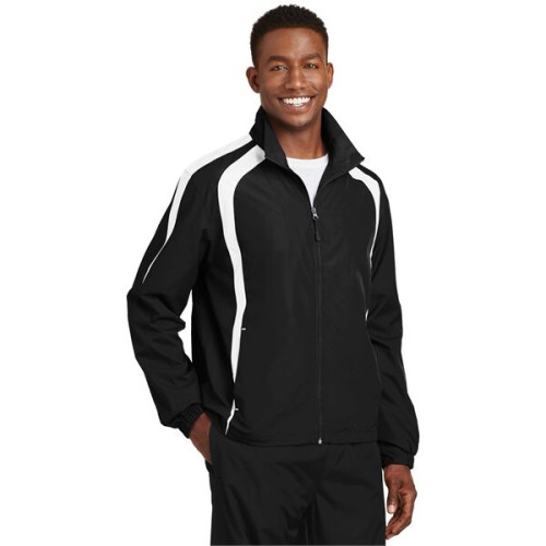 Sport-Tek Colorblock Raglan Jacket.