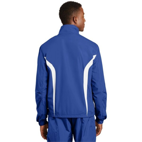 Sport-Tek Colorblock Raglan Jacket.