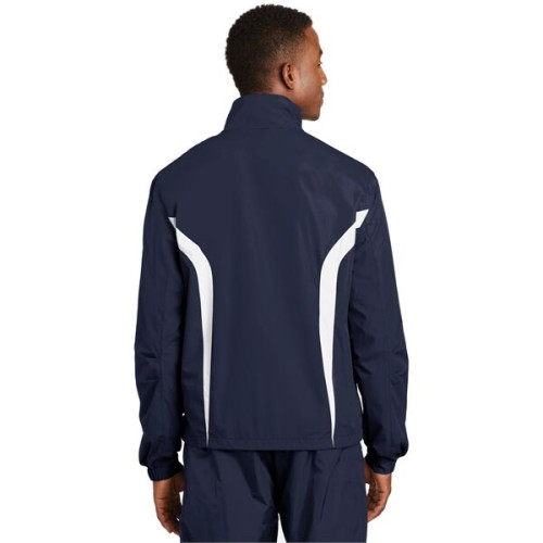Sport-Tek Colorblock Raglan Jacket.