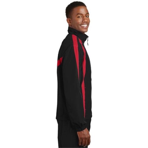 Sport-Tek Colorblock Raglan Jacket.