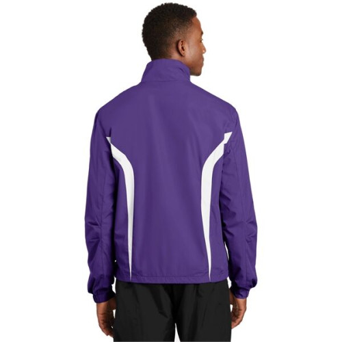 Sport-Tek Colorblock Raglan Jacket.