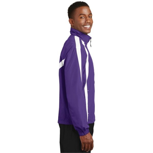 Sport-Tek Colorblock Raglan Jacket.