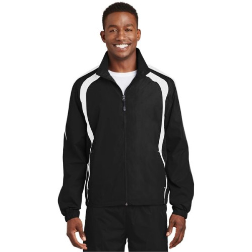 Sport-Tek Colorblock Raglan Jacket.