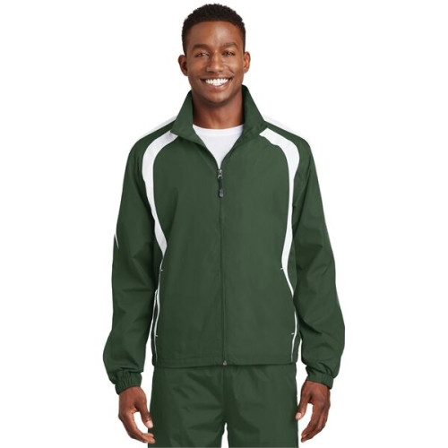Sport-Tek Colorblock Raglan Jacket.