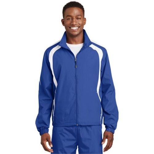 Sport-Tek Colorblock Raglan Jacket.