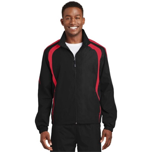 Sport-Tek Colorblock Raglan Jacket.