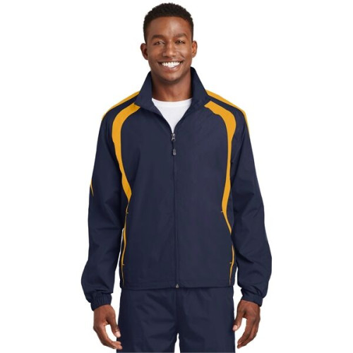 Sport-Tek Colorblock Raglan Jacket.
