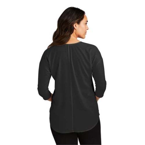 Port Authority Women's Concept 3/4-Sleeve Soft Split Neck...