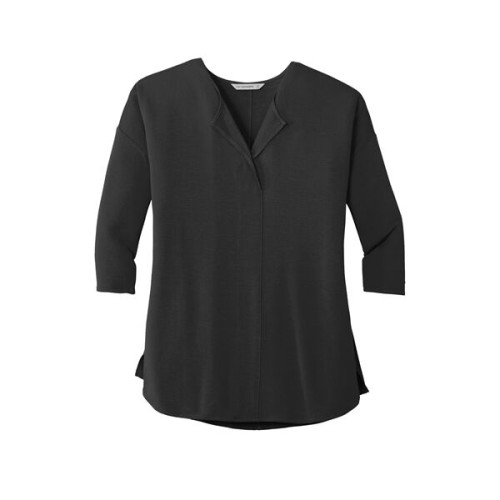 Port Authority Women's Concept 3/4-Sleeve Soft Split Neck...