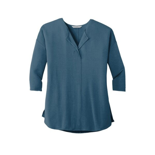 Port Authority Women's Concept 3/4-Sleeve Soft Split Neck...