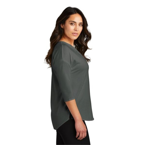 Port Authority Women's Concept 3/4-Sleeve Soft Split Neck...