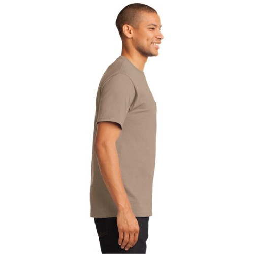 Port & Co Tall Essential Pocket Tee.
