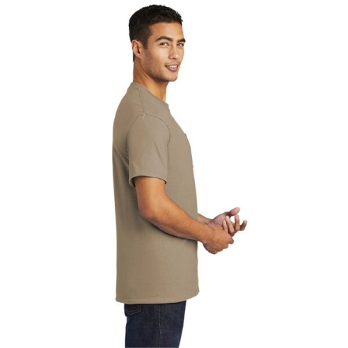 Port & Co Tall Essential Pocket Tee.
