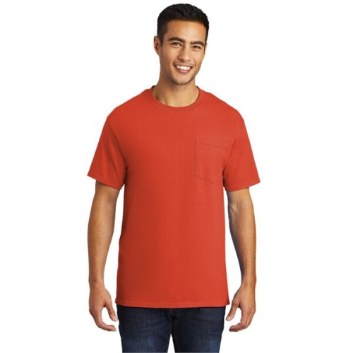 Port & Co Tall Essential Pocket Tee.