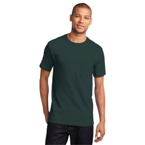 Port & Co Tall Essential Pocket Tee.