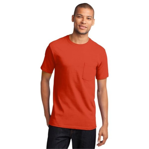 Port & Co Tall Essential Pocket Tee.