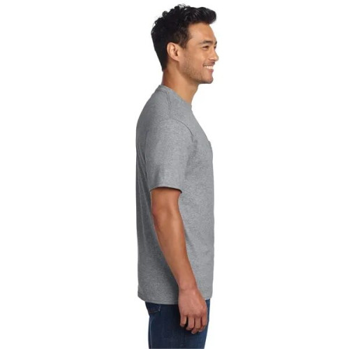 Port & Co Tall Essential Pocket Tee.