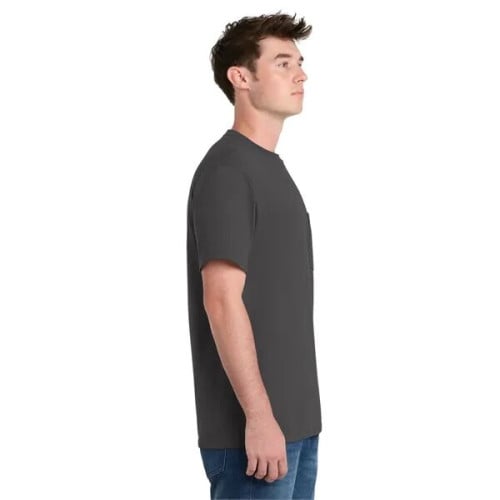 Port & Co Tall Essential Pocket Tee.