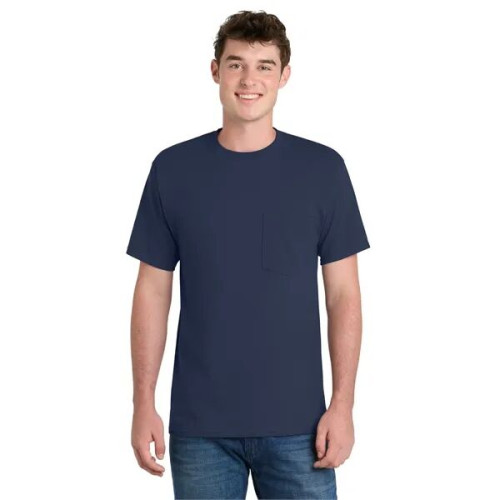 Port & Co Tall Essential Pocket Tee.