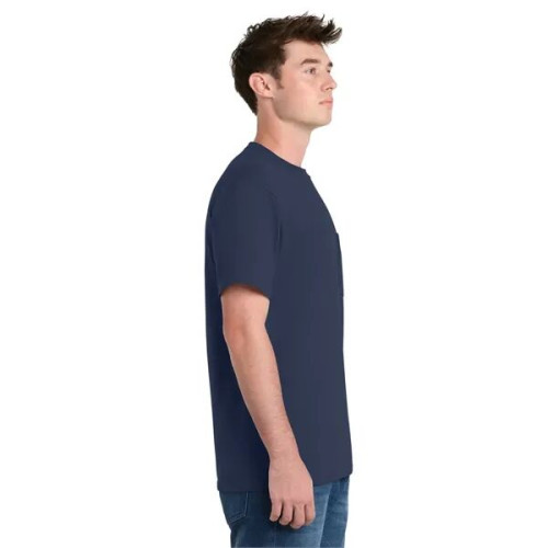 Port & Co Tall Essential Pocket Tee.