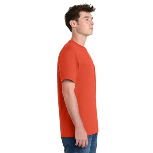 Port & Co Tall Essential Pocket Tee.