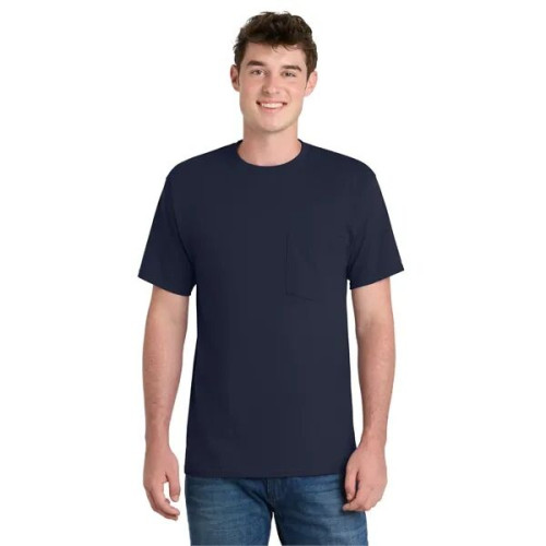 Port & Co Tall Essential Pocket Tee.
