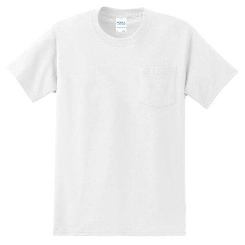 Port & Co Tall Essential Pocket Tee.
