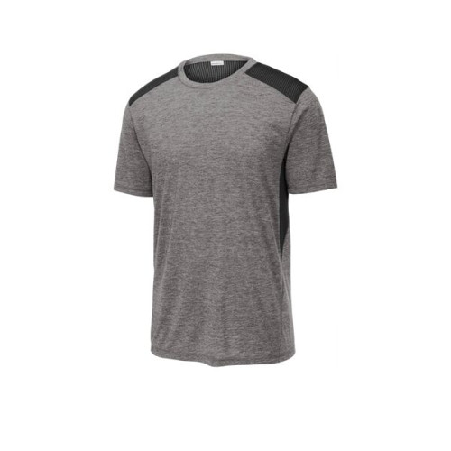 Sport-Tek PosiCharge Tri-Blend Wicking Draft Tee.