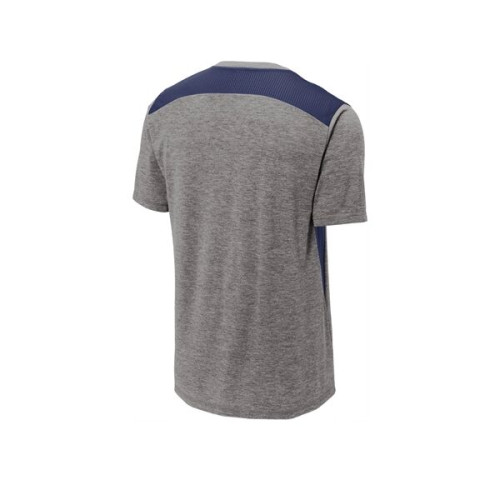 Sport-Tek PosiCharge Tri-Blend Wicking Draft Tee.