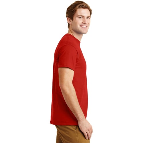 Gildan - DryBlend 50 Cotton/50 Poly Pocket T-Shirt.