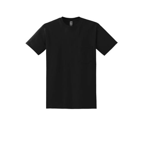 Gildan - DryBlend 50 Cotton/50 Poly Pocket T-Shirt.