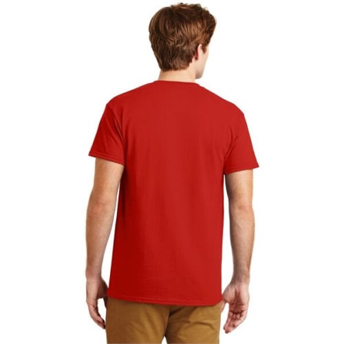 Gildan - DryBlend 50 Cotton/50 Poly Pocket T-Shirt.