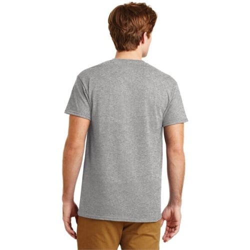 Gildan - DryBlend 50 Cotton/50 Poly Pocket T-Shirt.
