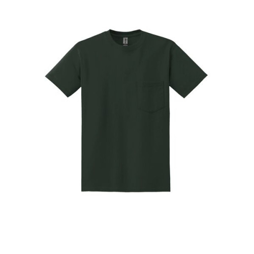 Gildan - DryBlend 50 Cotton/50 Poly Pocket T-Shirt.